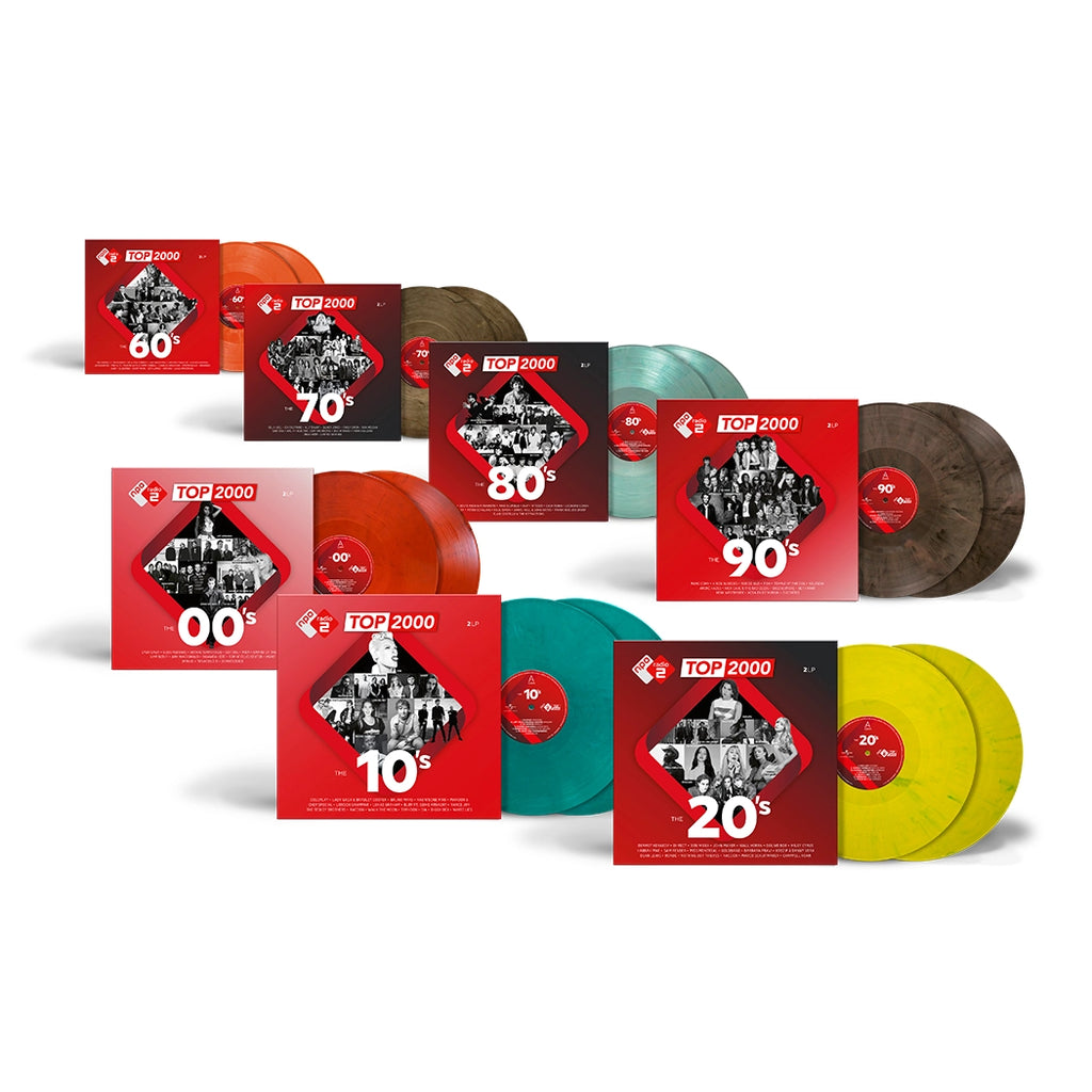 Top 2000 Decades Serie (14LP) - Various Artists - musicstation.be