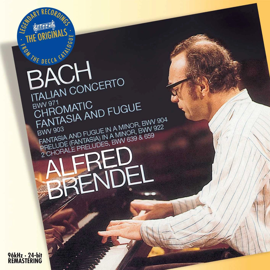 Bach, J.S.: Italian Concerto, etc. (CD) - Alfred Brendel - musicstation.be