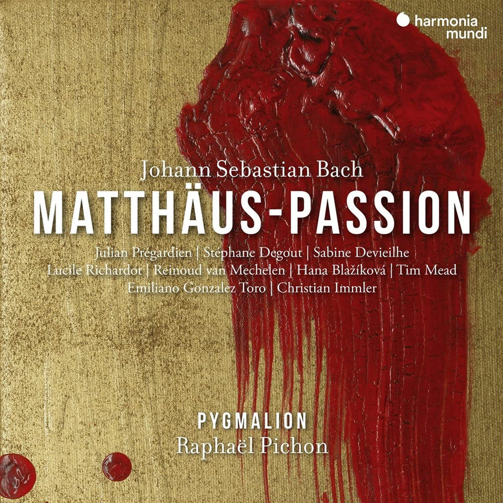 Bach Matthaus-Passion (3CD) - Pygmalion, Raphael Pichon - musicstation.be