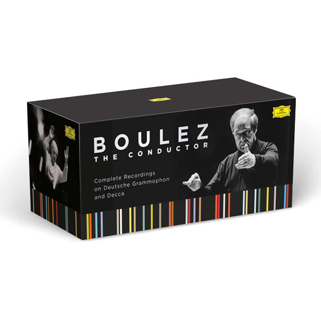 Boulez - The Conductor : Complete Recordings on Deutsche Grammophon and Decca (84CD & 4 Blu-Ray) -  - musicstation.be