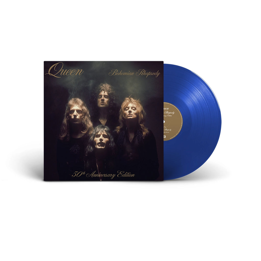 Bohemian Rhapsody – 50th Anniversary 12” Single Transparent Blue Vinyl (Limited Edition) - Queen - musicstation.be