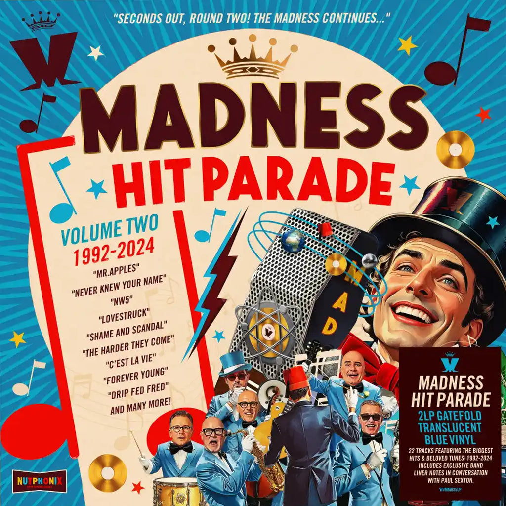 Hit parade: Volume 2 1992 - 2024 (Translucent Blue 2LP) - Madness - musicstation.be