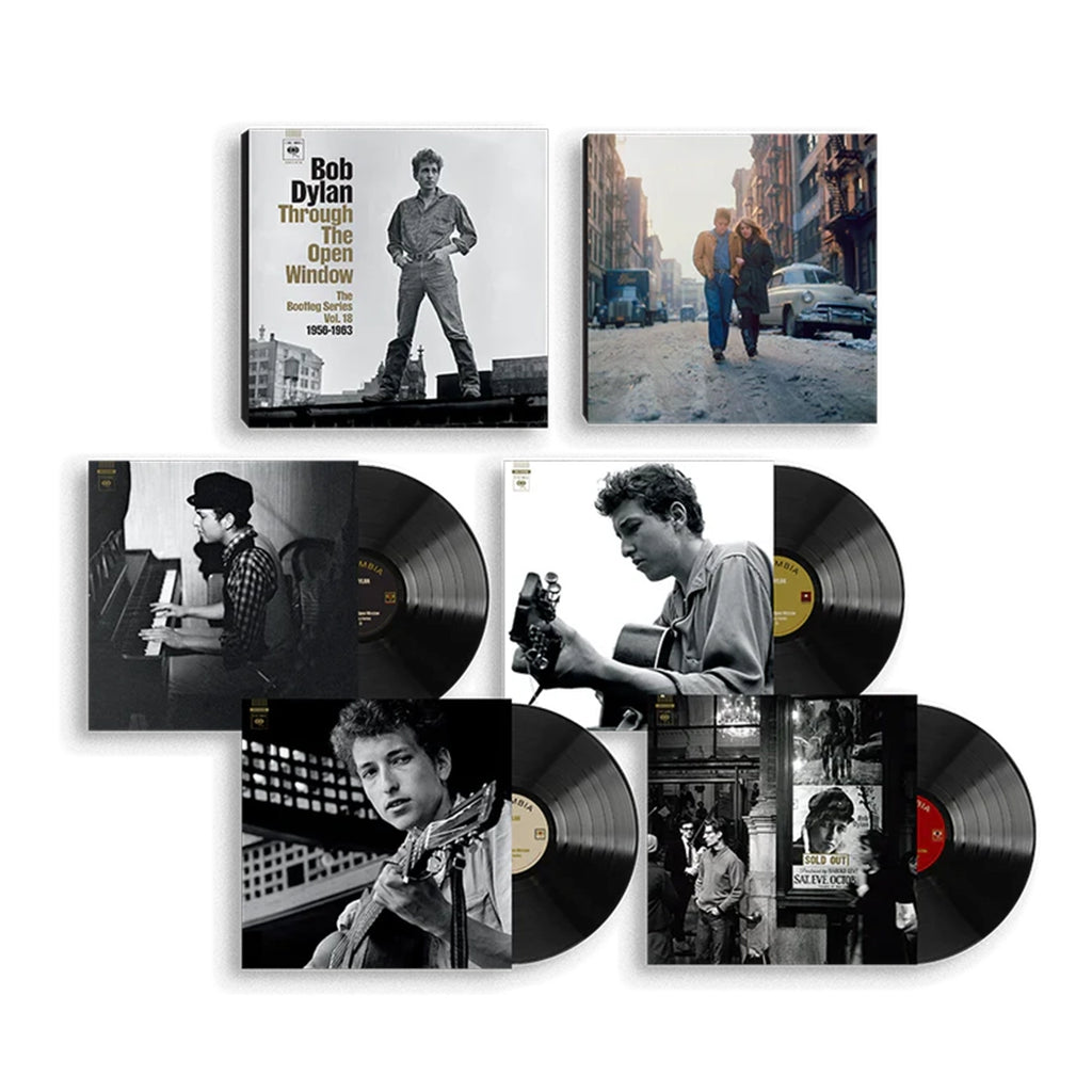 The Bootleg Series Vol. 18: Through The Open Window, 1956-1963 (4LP Vinyl Boxset) - Bob Dylan - musicstation.be