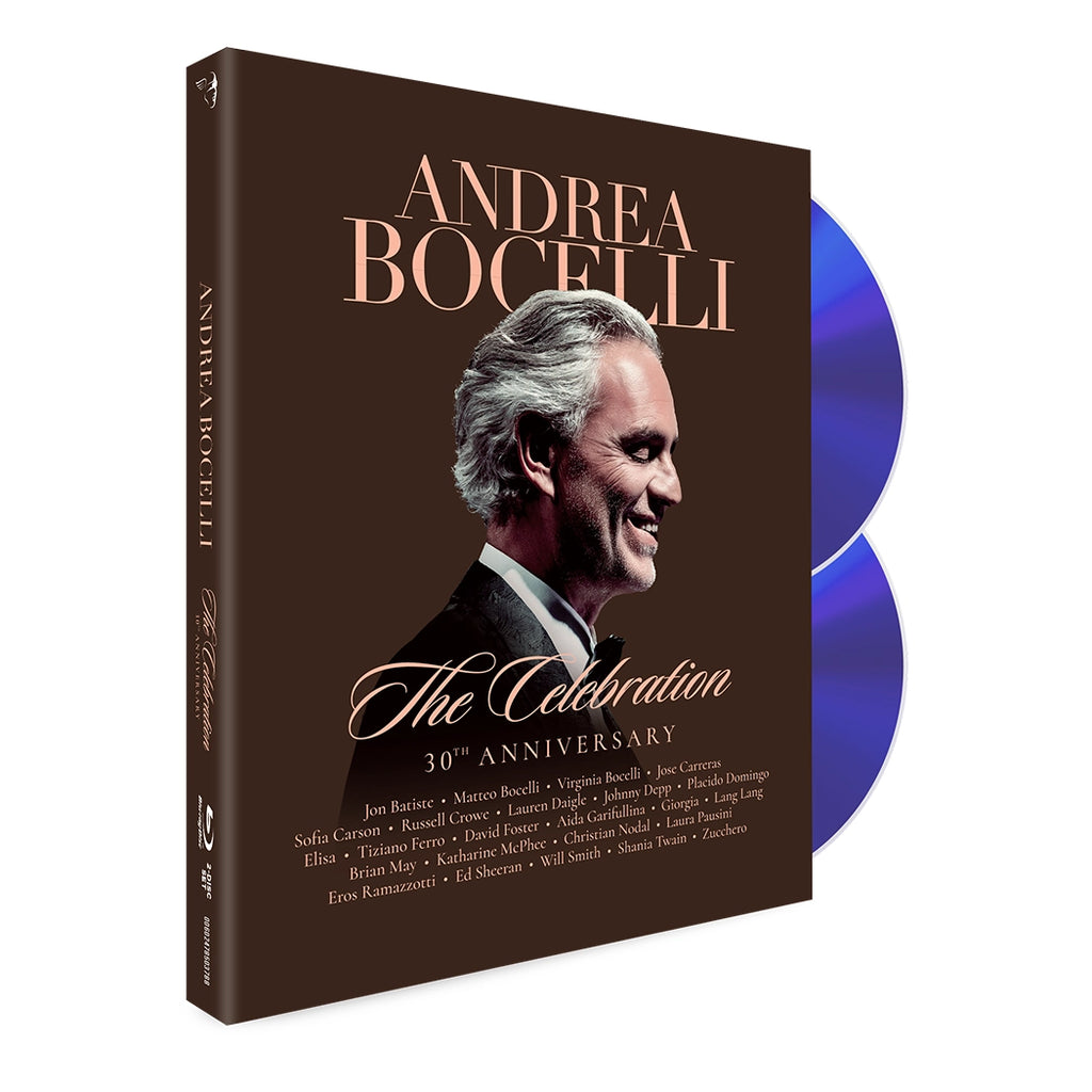 The Celebration 30th Anniversary (Live In Tuscany, 2024 2 Blu-Ray) - Andrea Bocelli - musicstation.be