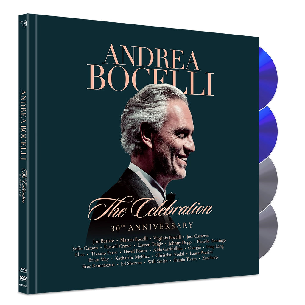 The Celebration 30th Anniversary (Live In Tuscany, 2024 Deluxe Edition 2Blu-Ray + 2DVD) - Andrea Bocelli - musicstation.be