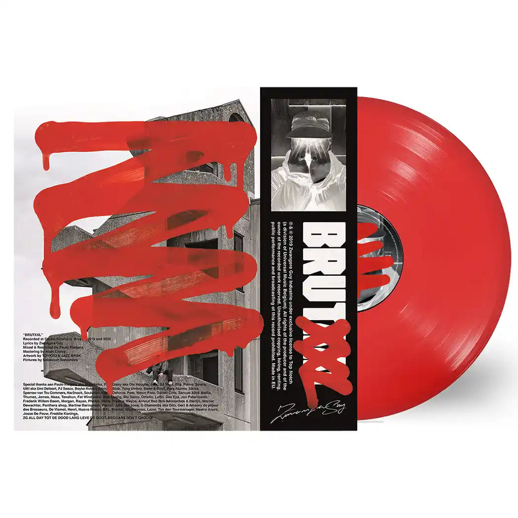 BRUTXXL (Transparent Red 2LP) - Zwangere Guy - musicstation.be