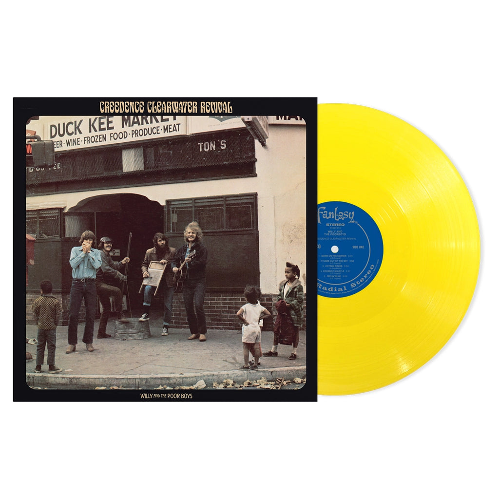 Willy And The Poor Boys (Opaque Canary Yellow LP) - Creedence Clearwater Revival - musicstation.be