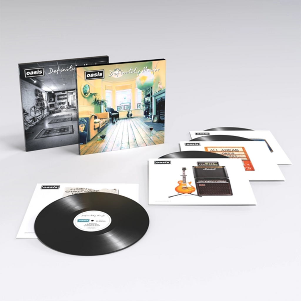 Definitely Maybe (30th Anniversary 4LP) - Oasis - musicstation.be