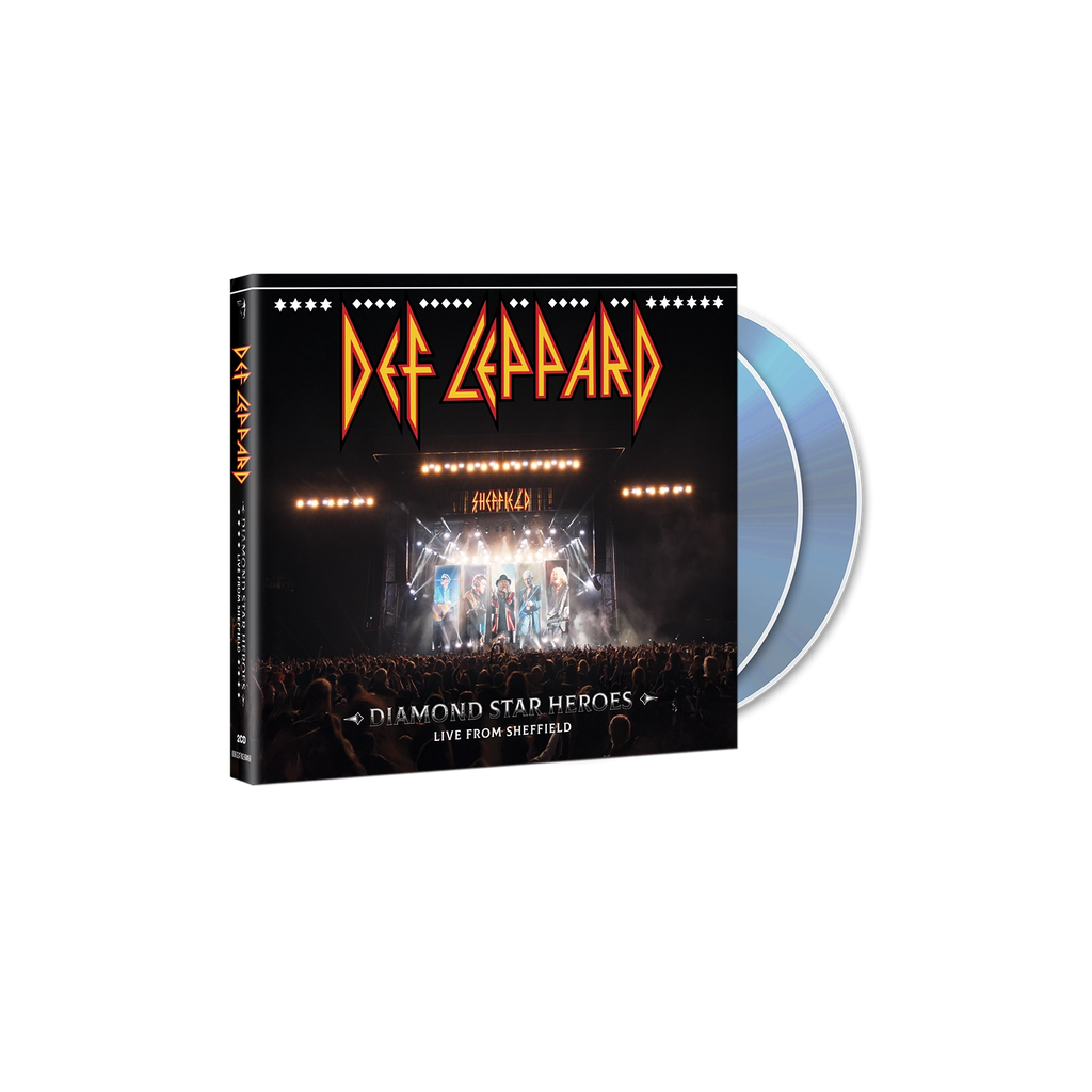 Diamond Star Heroes Live From Sheffield (2CD + Blu-Ray) - Def Leppard - musicstation.be
