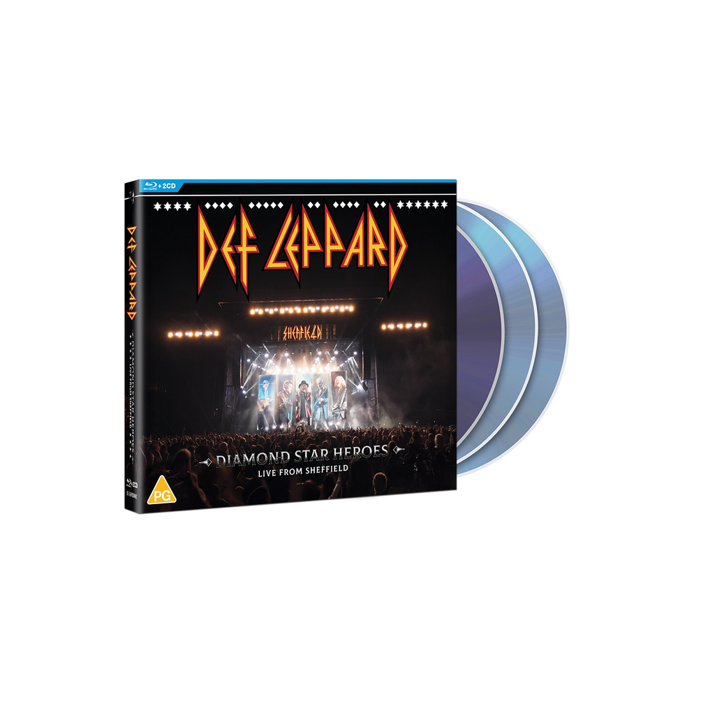 Diamond Star Heroes Live From Sheffield (2CD) - Def Leppard - musicstation.be