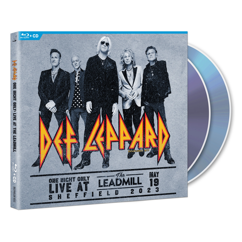 One Night Only - Live at The Leadmill Sheffield 2023 (Blu-Ray+CD) - Def Leppard - musicstation.be