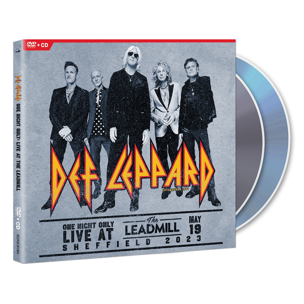 One Night Only - Live at The Leadmill Sheffield 2023 (DVD+CD) - Def Leppard - musicstation.be