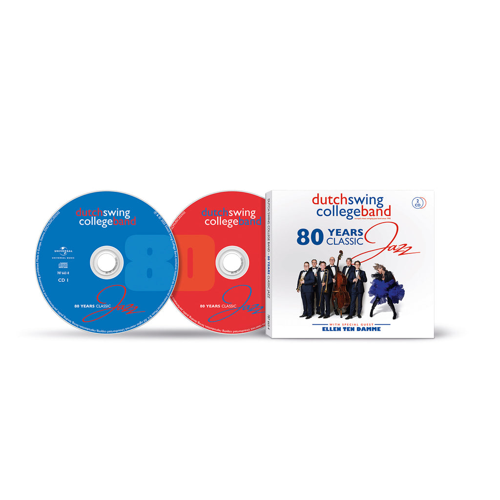 80 Years Classic Jazz (2CD) - Dutch Swing College Band - musicstation.be