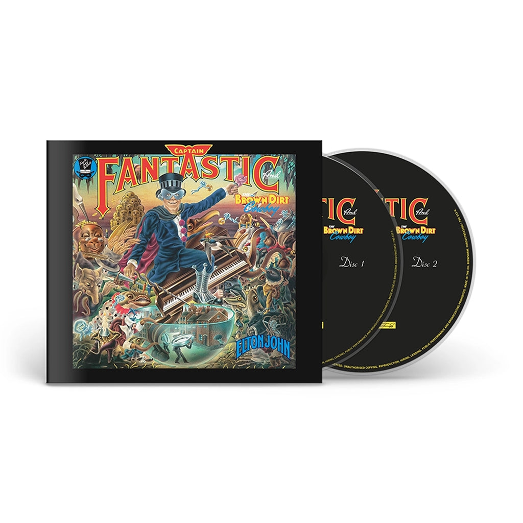 Captain Fantastic And The Brown Dirt Cowboy (50th Anniversary Edition 2CD) - Elton John - musicstation.be