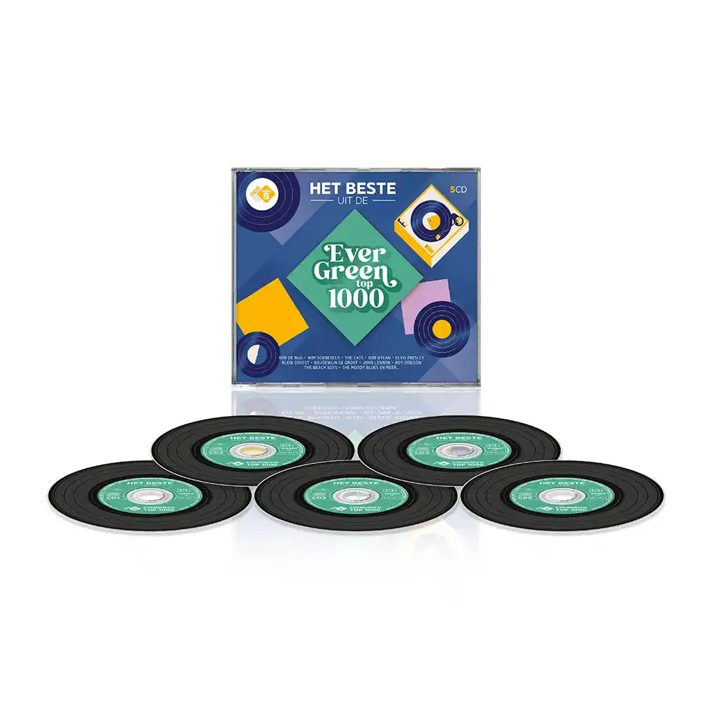 Het Beste Uit De Evergreen Top 1000 (5CD) - Various Artists - musicstation.be