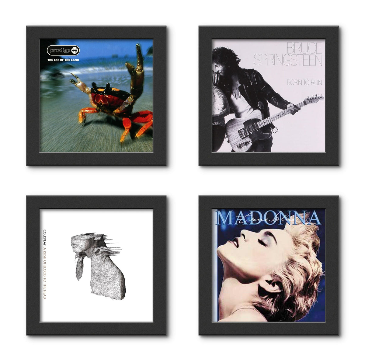 LP Flip Frame (4 Frame Boxset Black) – Musicstation.be