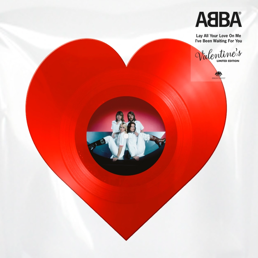 Lay All Your Love 12" (Heart Shaped) - ABBA - musicstation.be