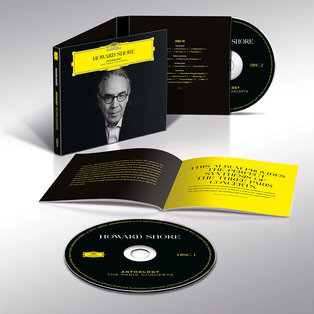 Anthology – The Paris Concerts (2CD) - Howard Shore - musicstation.be