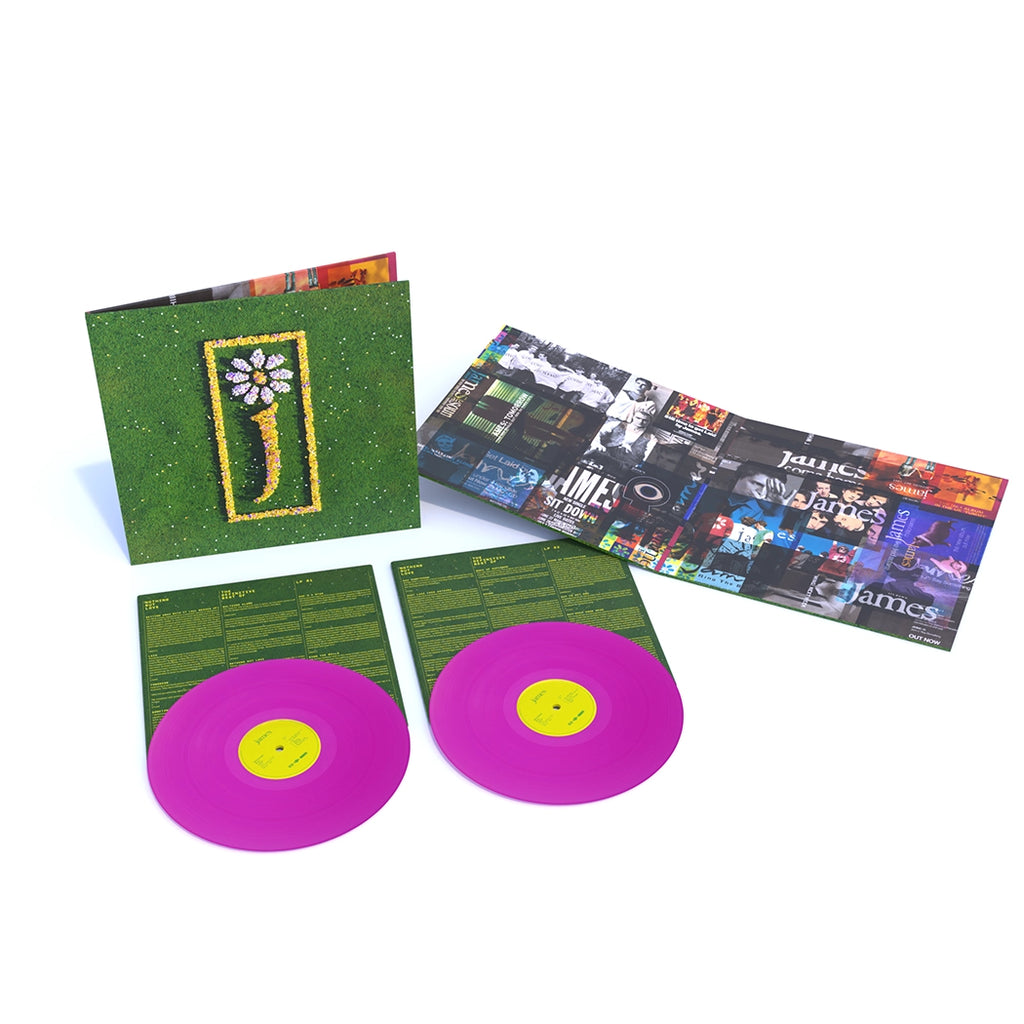 Nothing But Love - The Definitive Best Of (Store Exclusive Neon Violet 2LP) - James - musicstation.be