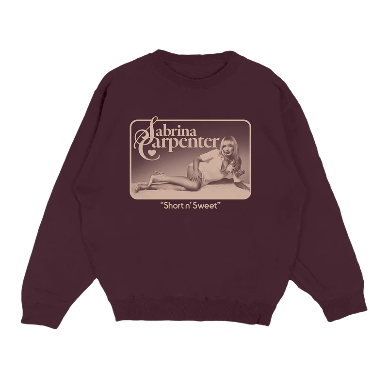 Short n' Sweet Tour Crewneck - Sabrina Carpenter - musicstation.be