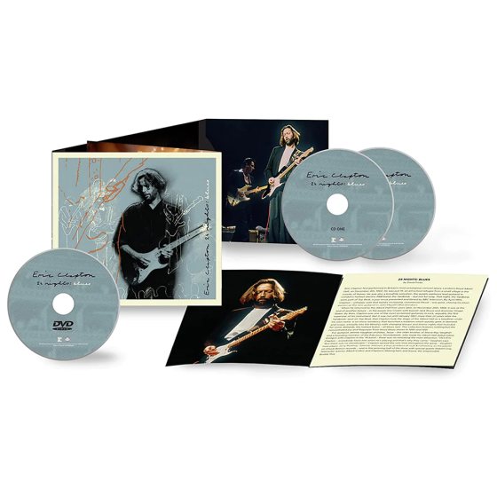 24 Nights: Blues (2CD+DVD) - Eric Clapton - musicstation.be