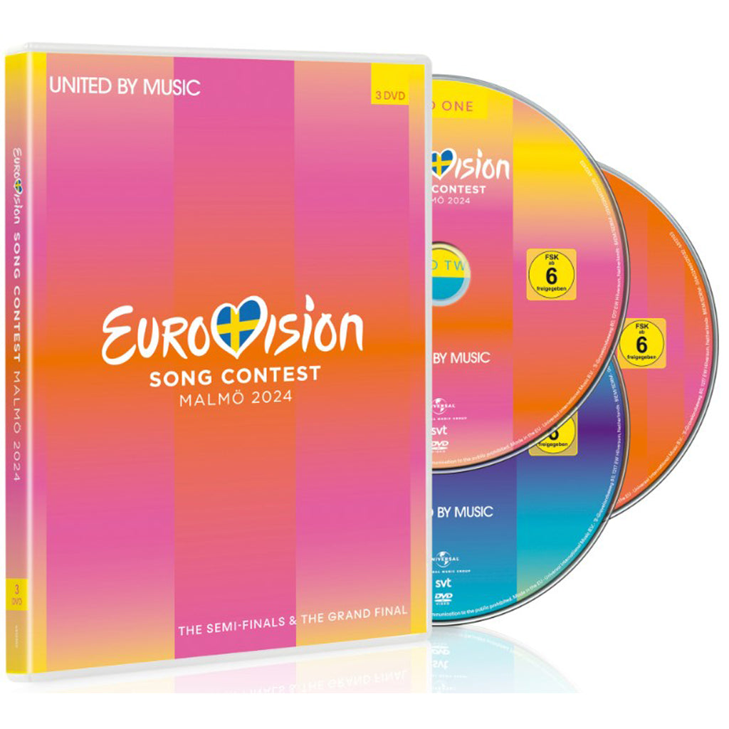 Eurovision Song Contest Malmö 2024 (3DVD) - Various Artists - musicstation.be