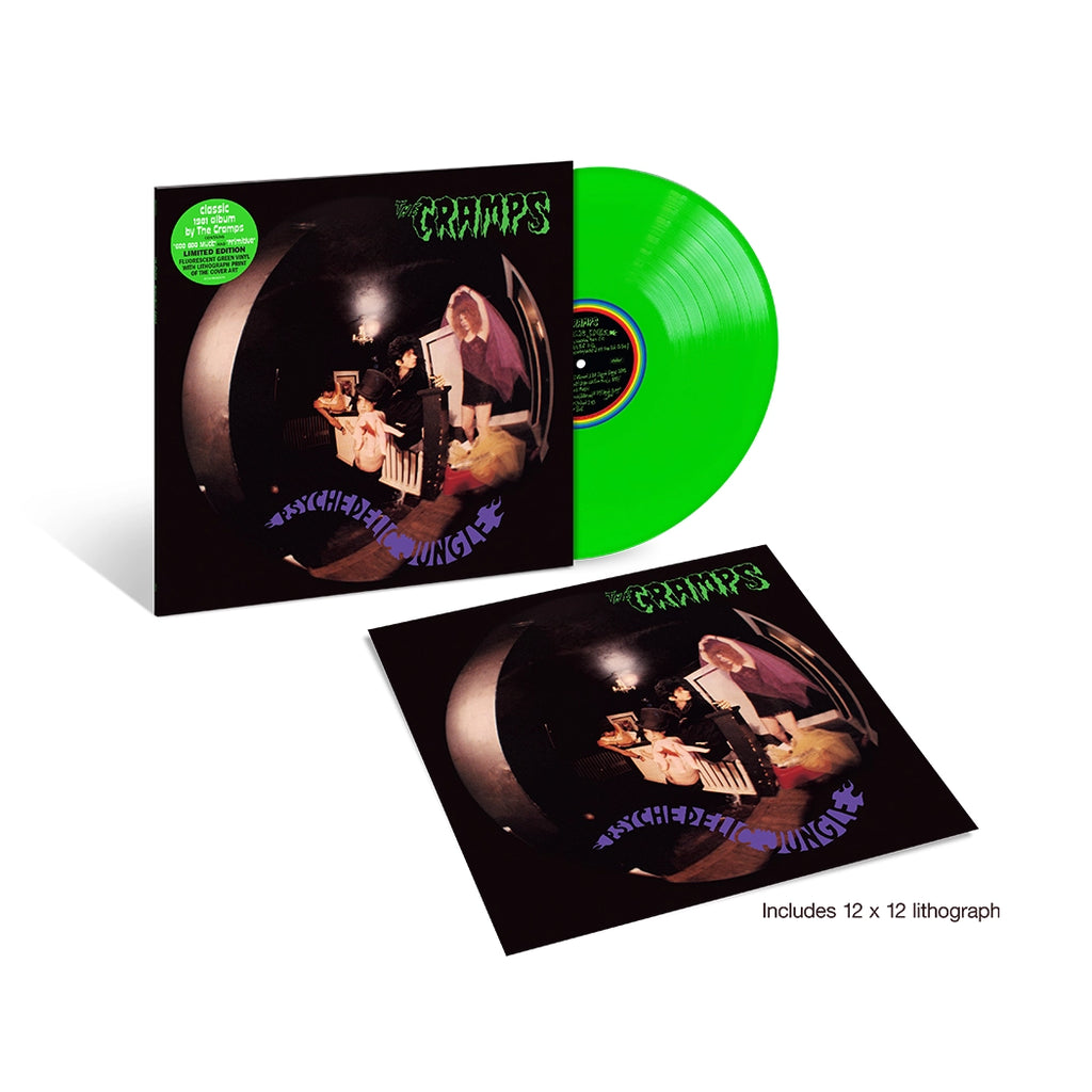 Psychedelic Jungle (Store Exclusive Green LP) - The Cramps - musicstation.be