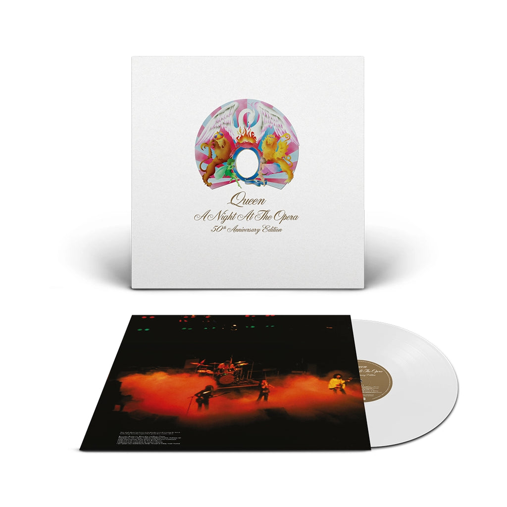A Night At The Opera – 50th Anniversary Edition Clear Vinyl (Limited Edition) - Queen - musicstation.be