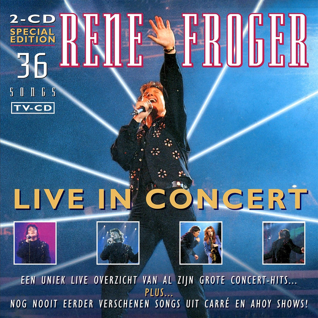Live In Concert (2CD) - René Froger - musicstation.be