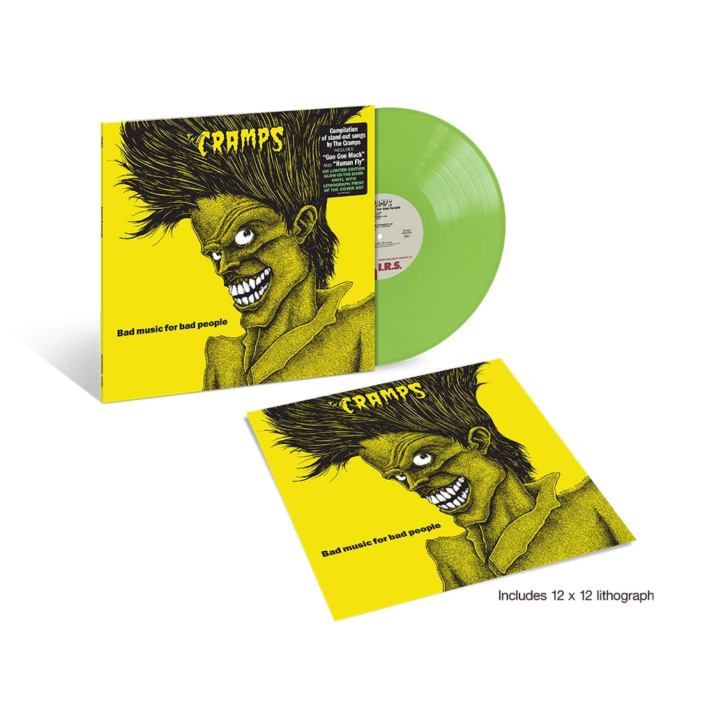 Bad Music For Bad People (Store Exclusive Green LP) - The Cramps - musicstation.be