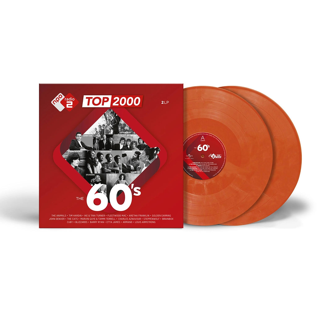 Top 2000 - The 60's (Almost Pink 2LP) - Various Artists - musicstation.be