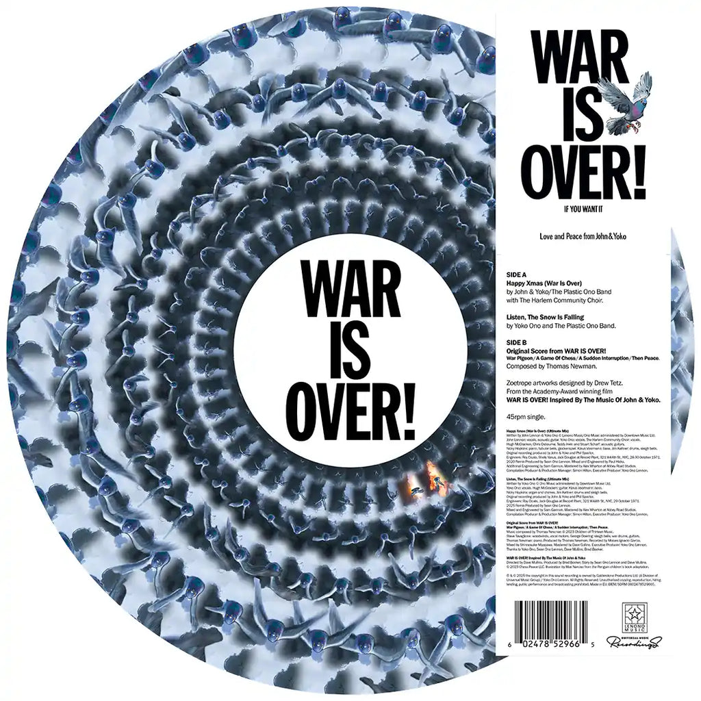 Happy Xmas (War Is Over) (Store Exclusive Zoetrope 12inch Single) - John Lennon, Yoko Ono, Thomas Newman - musicstation.be