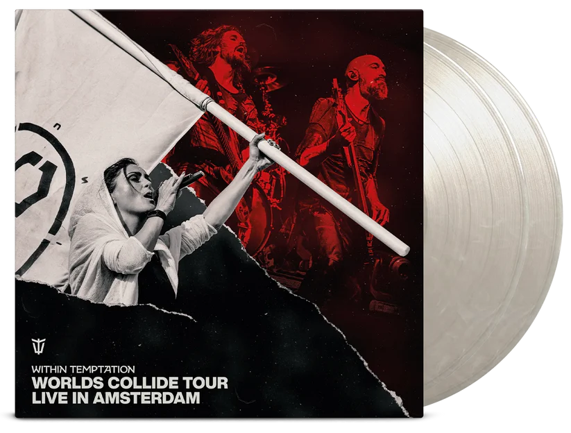 Worlds Collide Tour Live In Amsterdam (White 2LP) - Within Temptation - musicstation.be