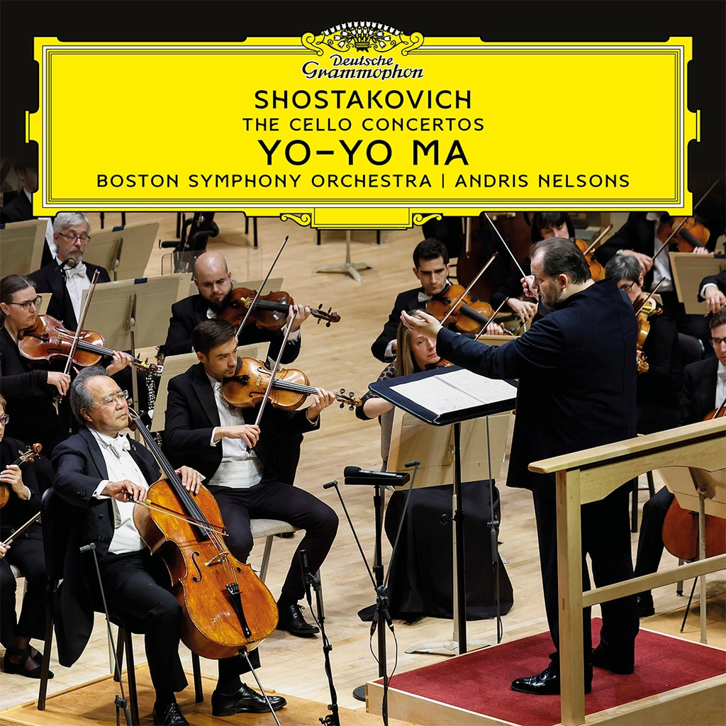 Shostakovich: The Cello Concertos (2LP) - Yo-Yo Ma, Boston Symphony Orchestra, Andris Nelsons - musicstation.be