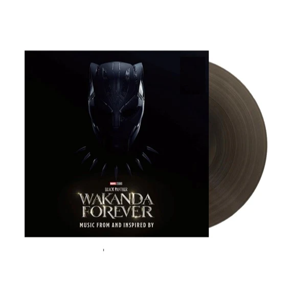 Black Panther: Wakanda Forever - Music From and Inspired By (Black Ice 2LP) - Various Artists - musicstation.be
