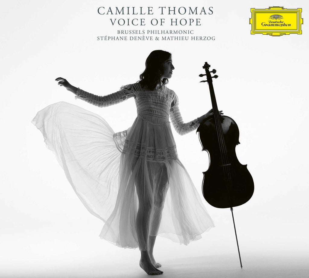 Voice Of Hope (CD) - Camille Thomas, Brussels Philharmonic, Stéphane Denève, Mathieu Herzog - musicstation.be