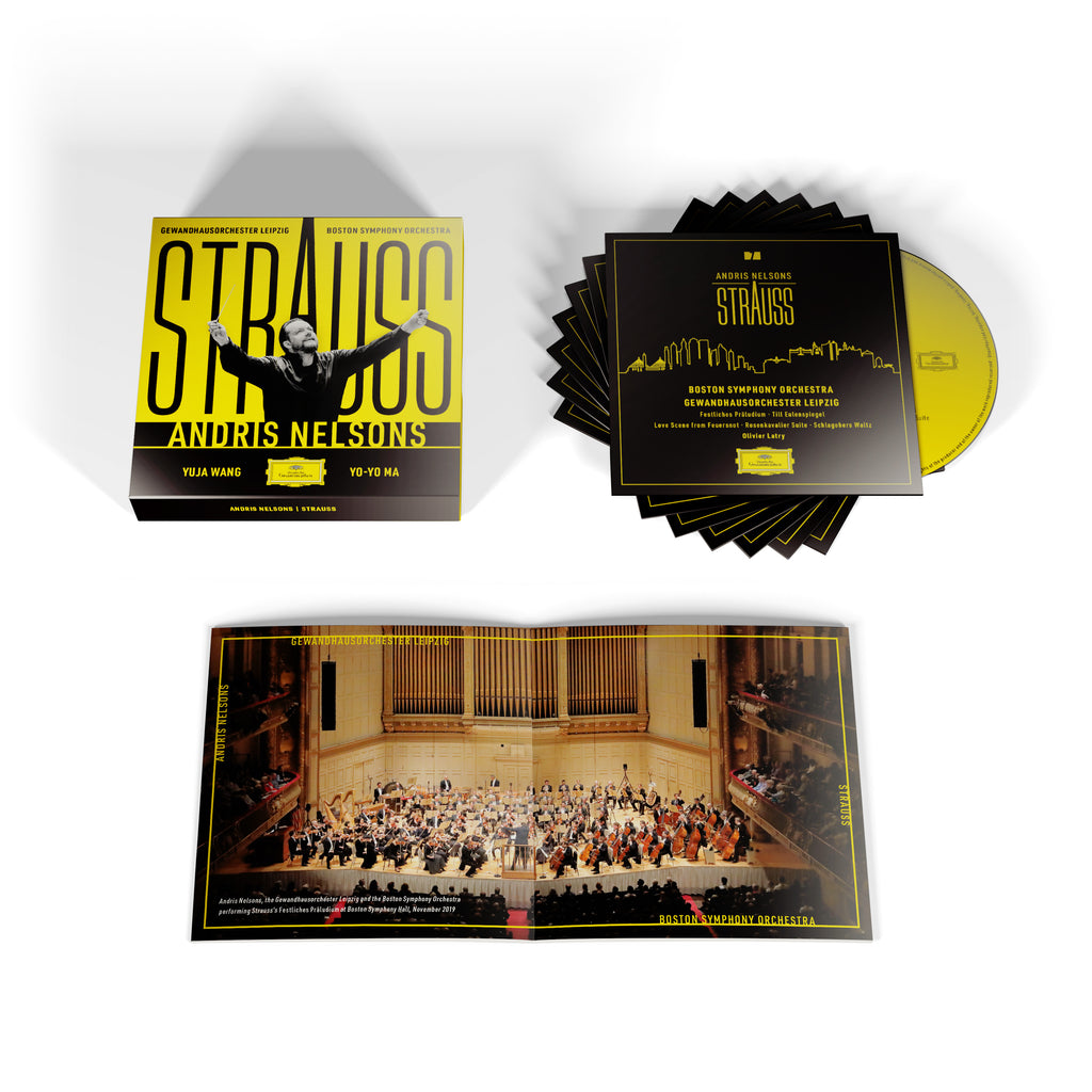 Strauss (7CD) - Andris Nelsons, Gewandhausorchester, Boston Symphony Orchestra - musicstation.be