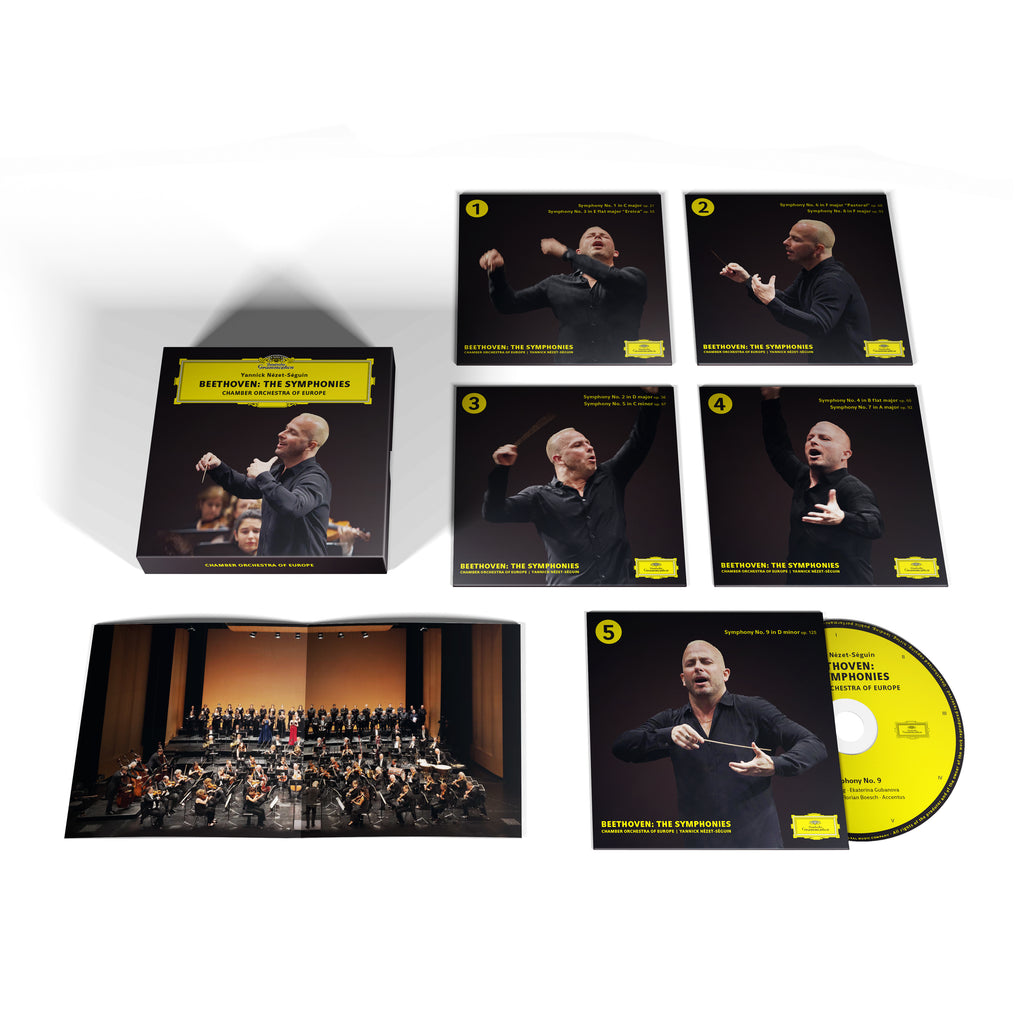 Beethoven: The Symphonies (5CD) - Chamber Orchestra of Europe, Yannick Nézet-Séguin - musicstation.be