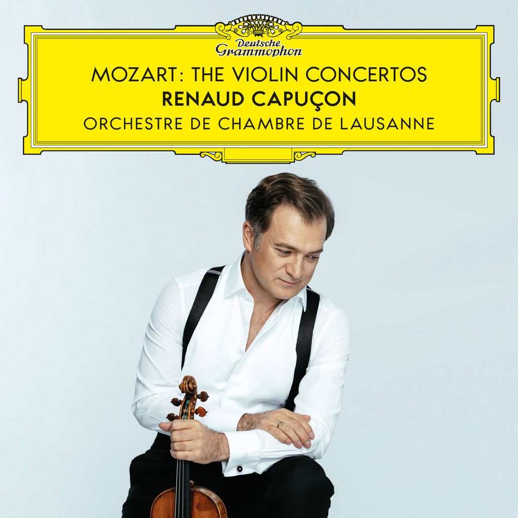 Mozart: Violin Concertos Nos. 1-5 & Rondos (2CD) - Renaud Capuçon, Orchestre de Chambre de Lausanne - musicstation.be
