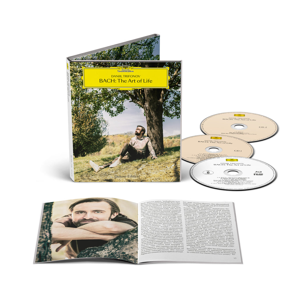 Bach: The Art Of Life (Deluxe 2CD+Blu-Ray) - Daniil Trifonov - musicstation.be