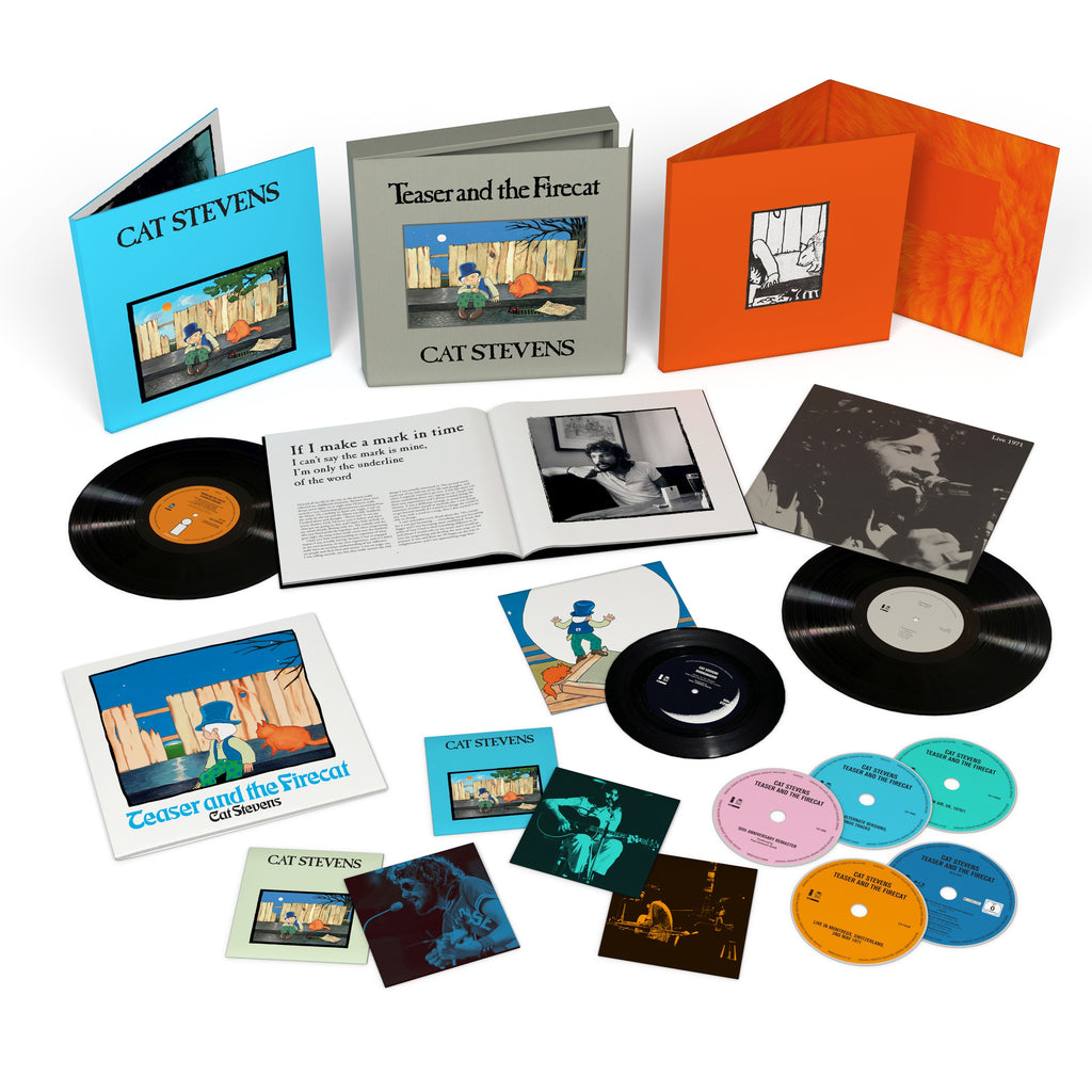 Teaser And The Firecat (4CD+3LP+Blu-Ray Deluxe Boxset) - Cat Stevens - musicstation.be