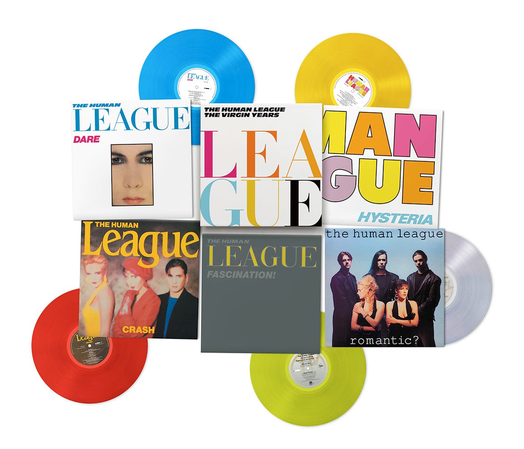 The Virgin Years (Coloured 5LP Boxset) - The Human League - musicstation.be