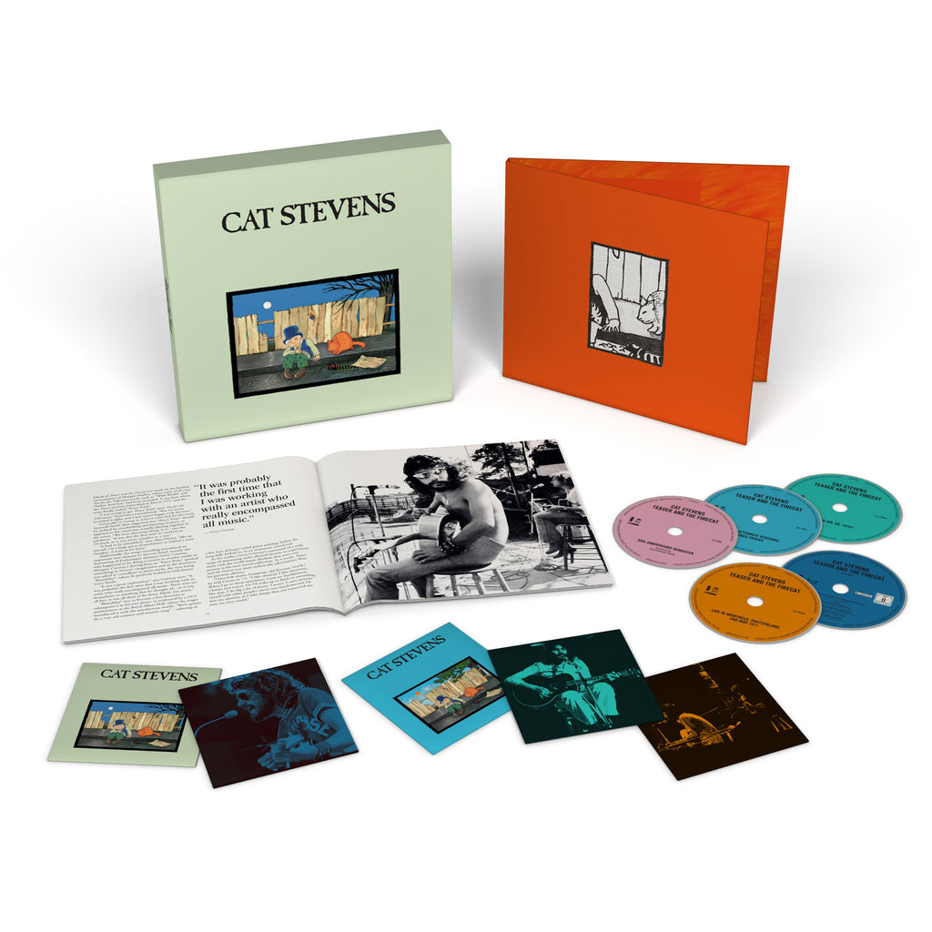Teaser And The Firecat (4CD+Blu-Ray Boxset) - Cat Stevens - musicstation.be