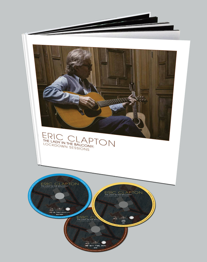 The Lady In The Balcony: Lockdown Sessions (CD+DVD+Blu-Ray) - Eric Clapton - musicstation.be