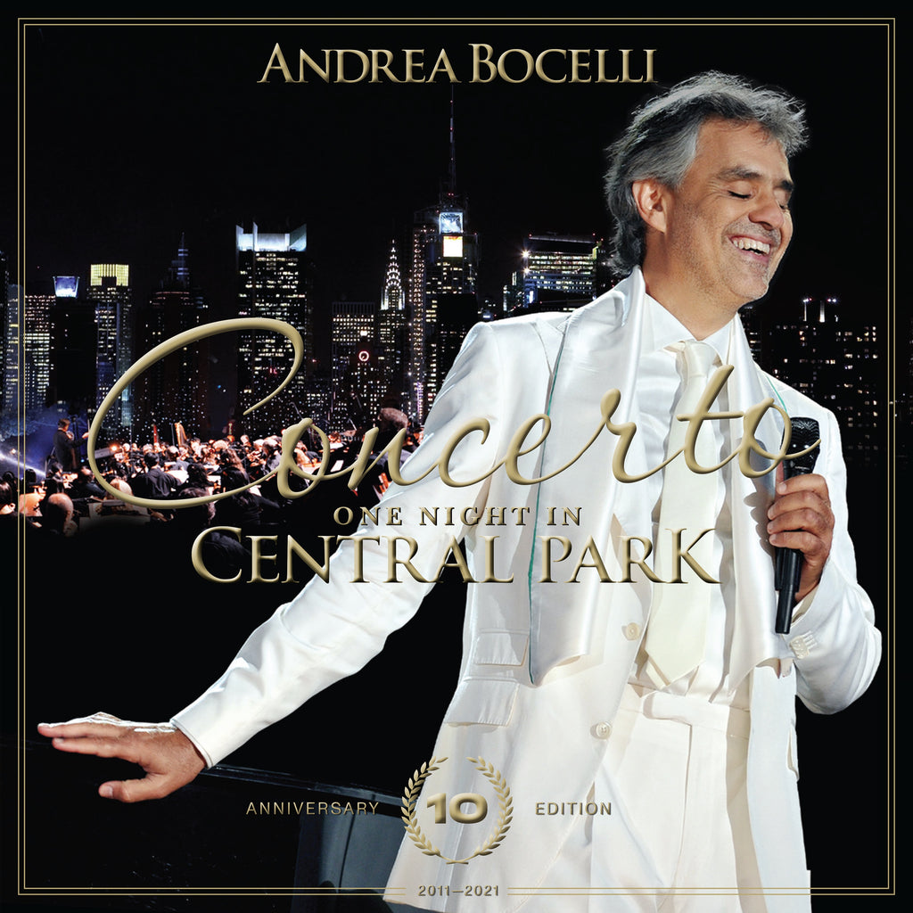 Concerto: One Night in Central Park 10th Anniversary (Store Exclusive CD+DVD+Poster) - Andrea Bocelli - musicstation.be