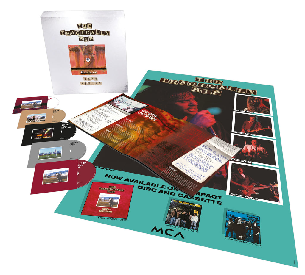 Road Apples (4CD+Blu-Ray Boxset) - The Tragically Hip - musicstation.be