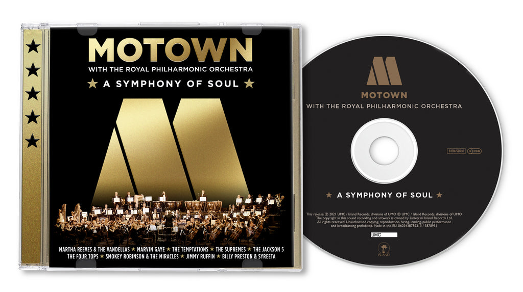 Motown: A Symphony Of Soul with the Royal Philharmonic Orchestra (CD) - Royal Philharmonic Orchestra - musicstation.be