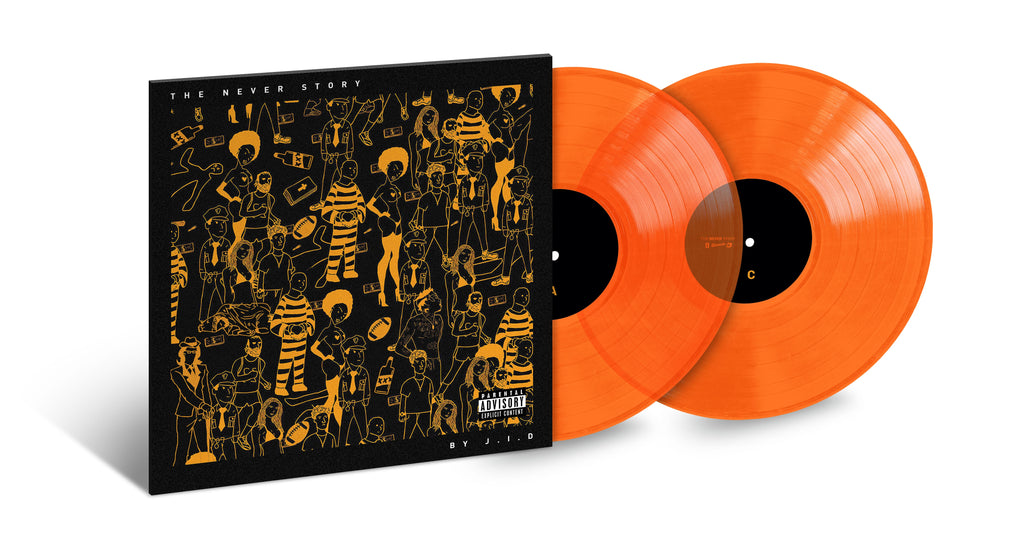 The Never Story (Store Exclusive Orange 2LP) - JID - musicstation.be