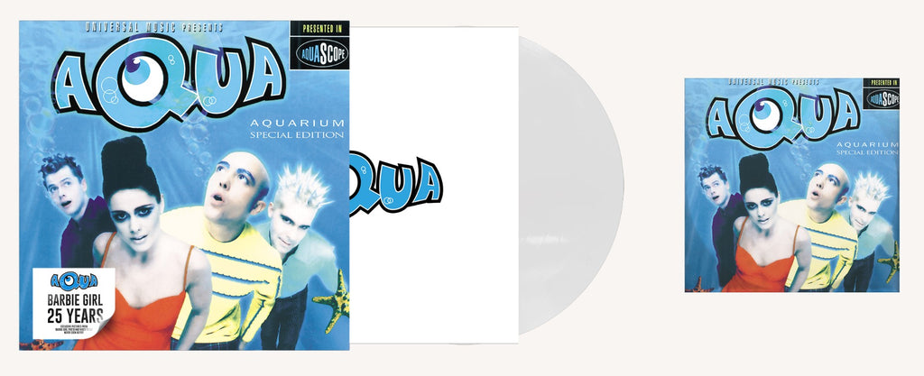 Aqua | Aquarium (Store Exclusive White LP) - Aqua - musicstation.be