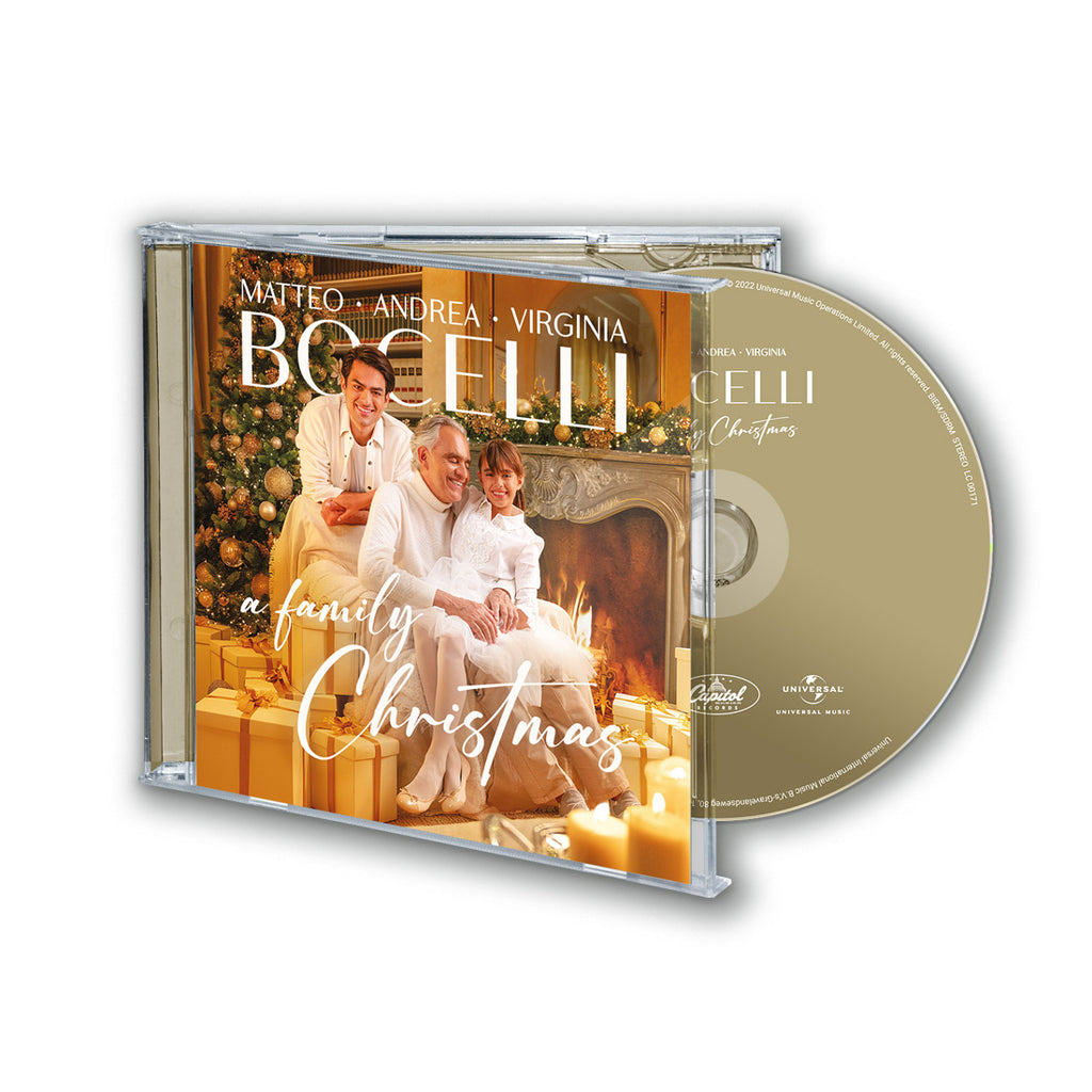 A Family Christmas (CD) - Andrea Bocelli, Matteo Bocelli, Virginia Bocelli - musicstation.be